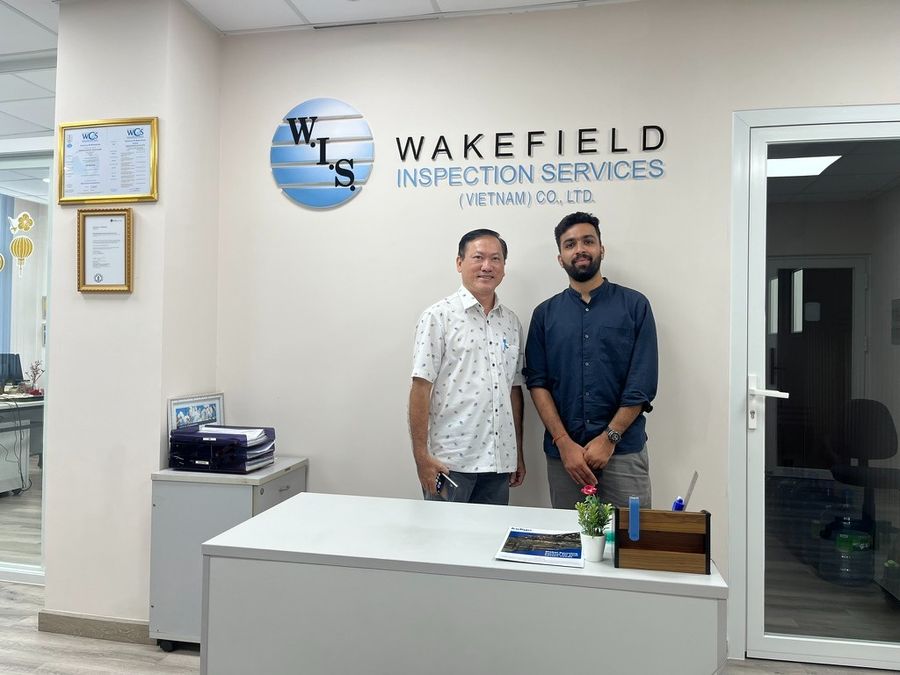 Bhushan at Wakefield Inspection Services, Vietnam